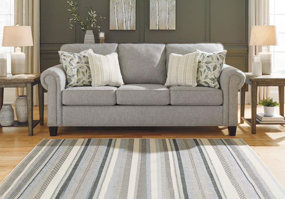 Alandari gray sofa deals